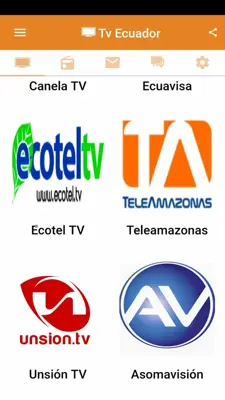 Tv Ecuador android App screenshot 3